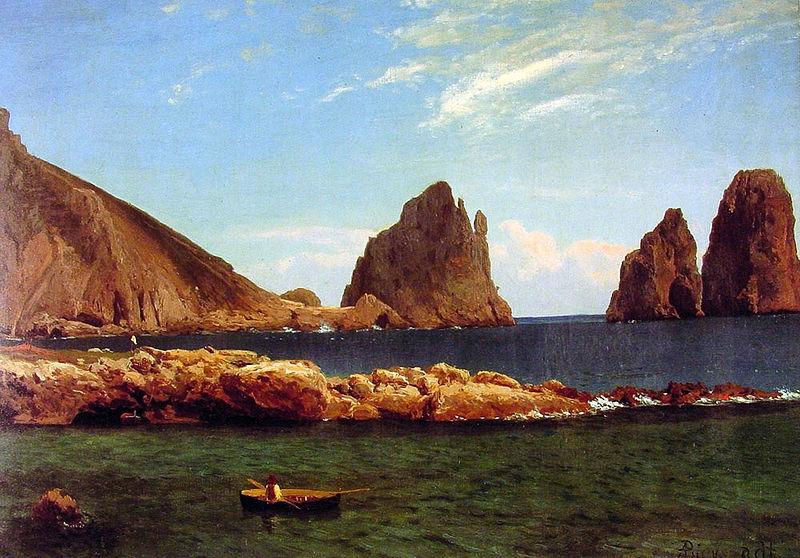 Albert Bierstadt Albert Bierstadt Capri oil painting picture